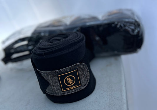 BR polo wraps black with bling