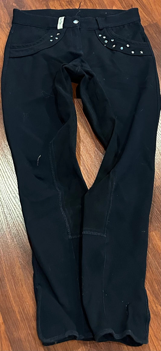 Easy rider size 26 navy full seat breeches