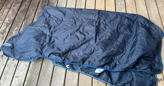 84” Amigo 100g liner. Rips in lining.