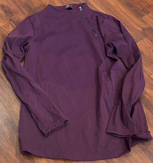 XL purple long sleeve shirt