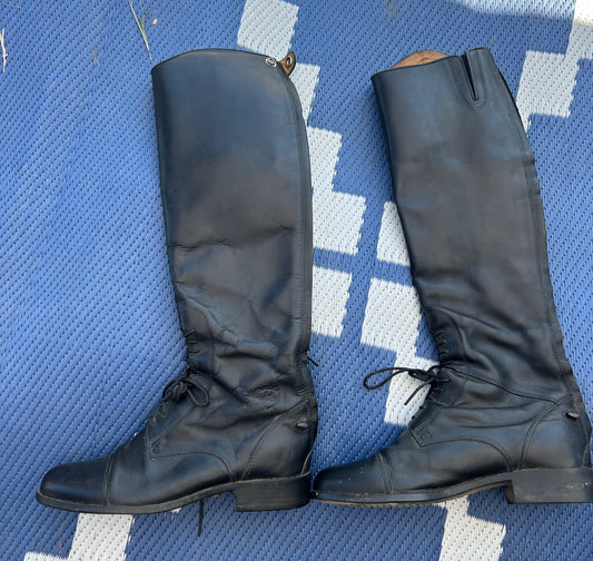 Ariat size 9 tall slim field boots