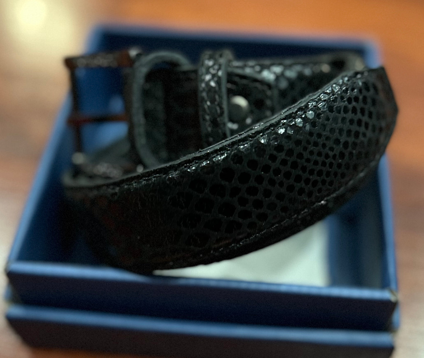 Kingsley belt Malibu preto black. New.