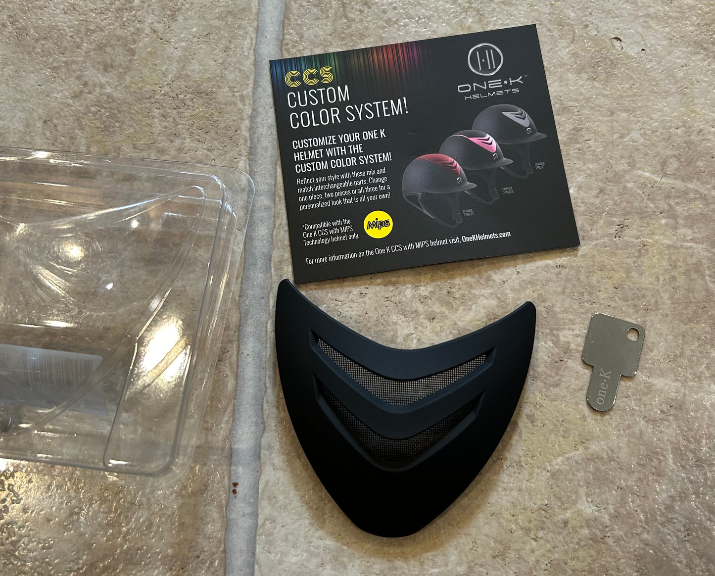 OneK front shield for MIPS black