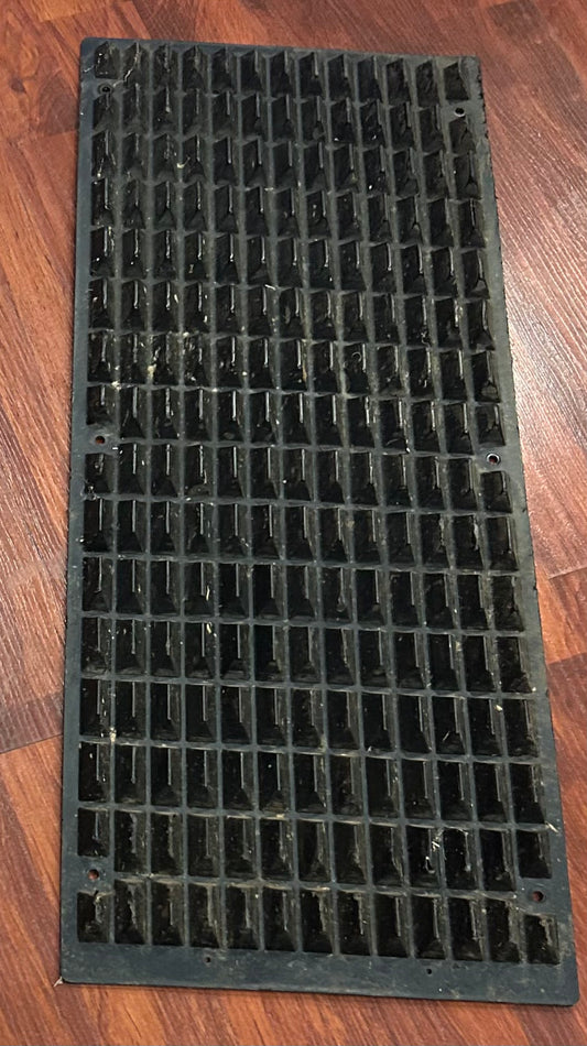 Horse scratching board