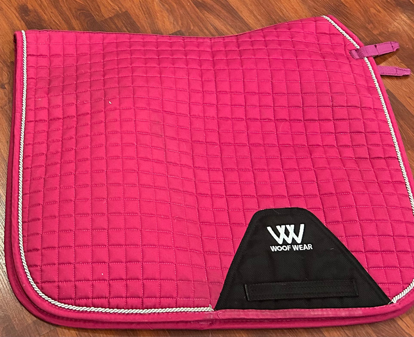 Woofwear pink dressage pad