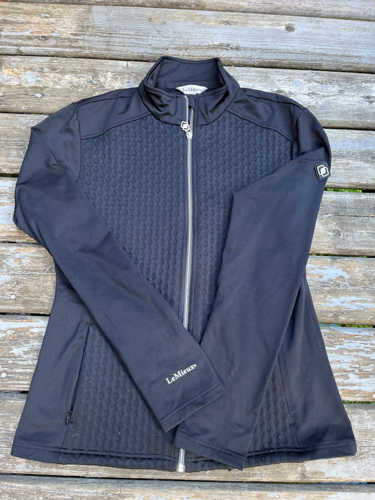 LeMieux soft shell black jacket XL