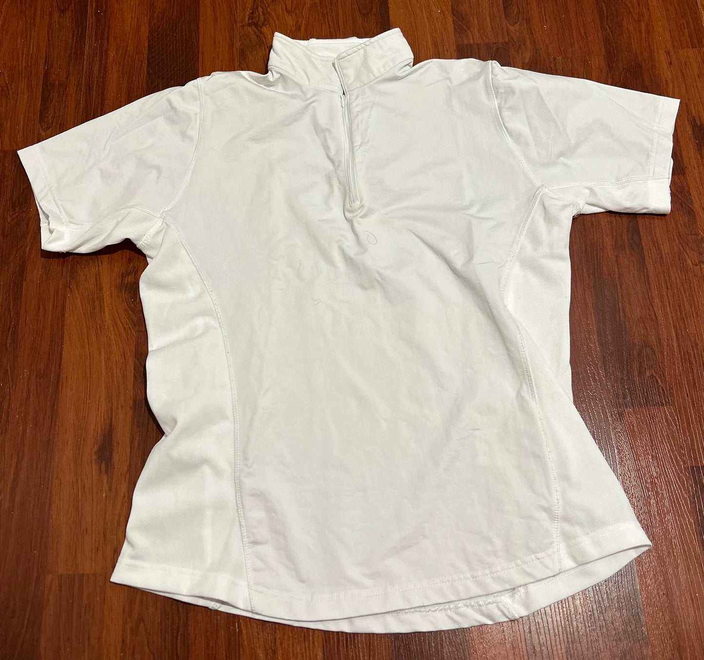 Equine couture Large white show shirt