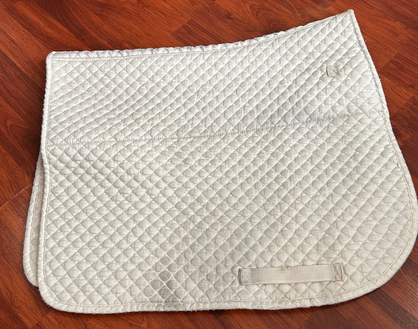 Fleece works dressage pad