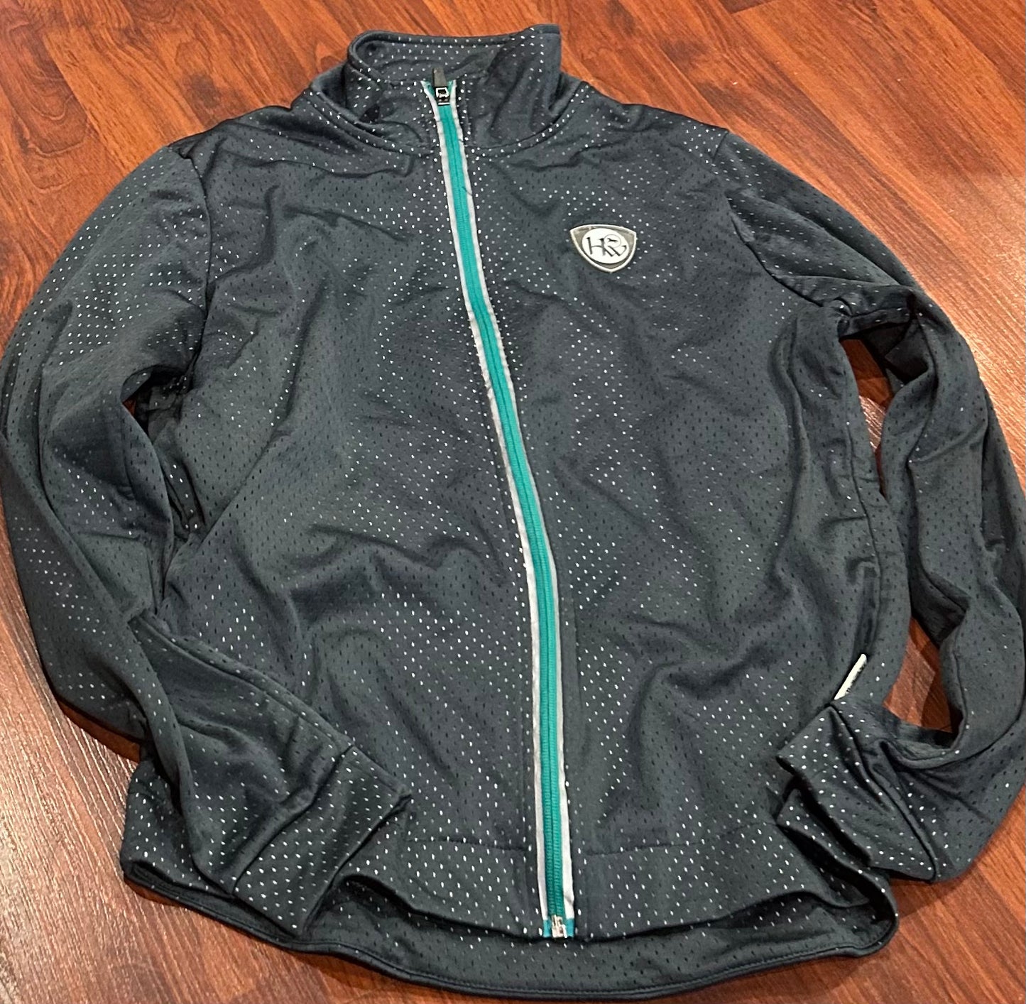 Horseware medium blue light jacket. Mesh outer layer