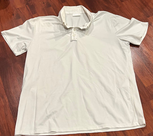 Cavalleria Toscana size XXL white mesh show shirt