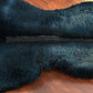 Champion large black half pad. Thick. Sheepskin is discoloured but clean
