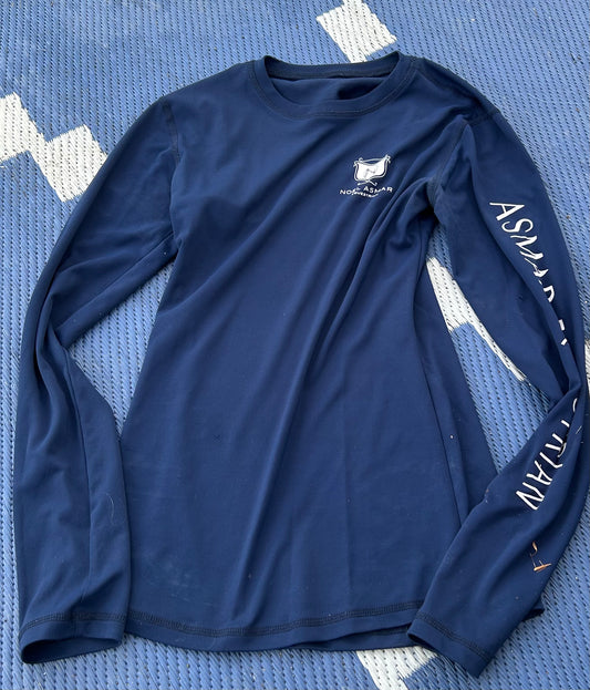 Asmar XS blue long sleeve shirt