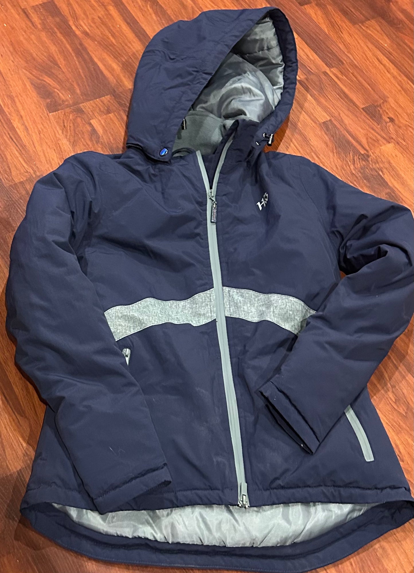 Horseware XXS very warm winter jacket. Removable hood.