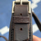 Stubben full size brown crank noseband with flash