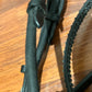 Solo snaffle bridle Cob. Rolled with patent noseband and browband. Comes with rubber reins