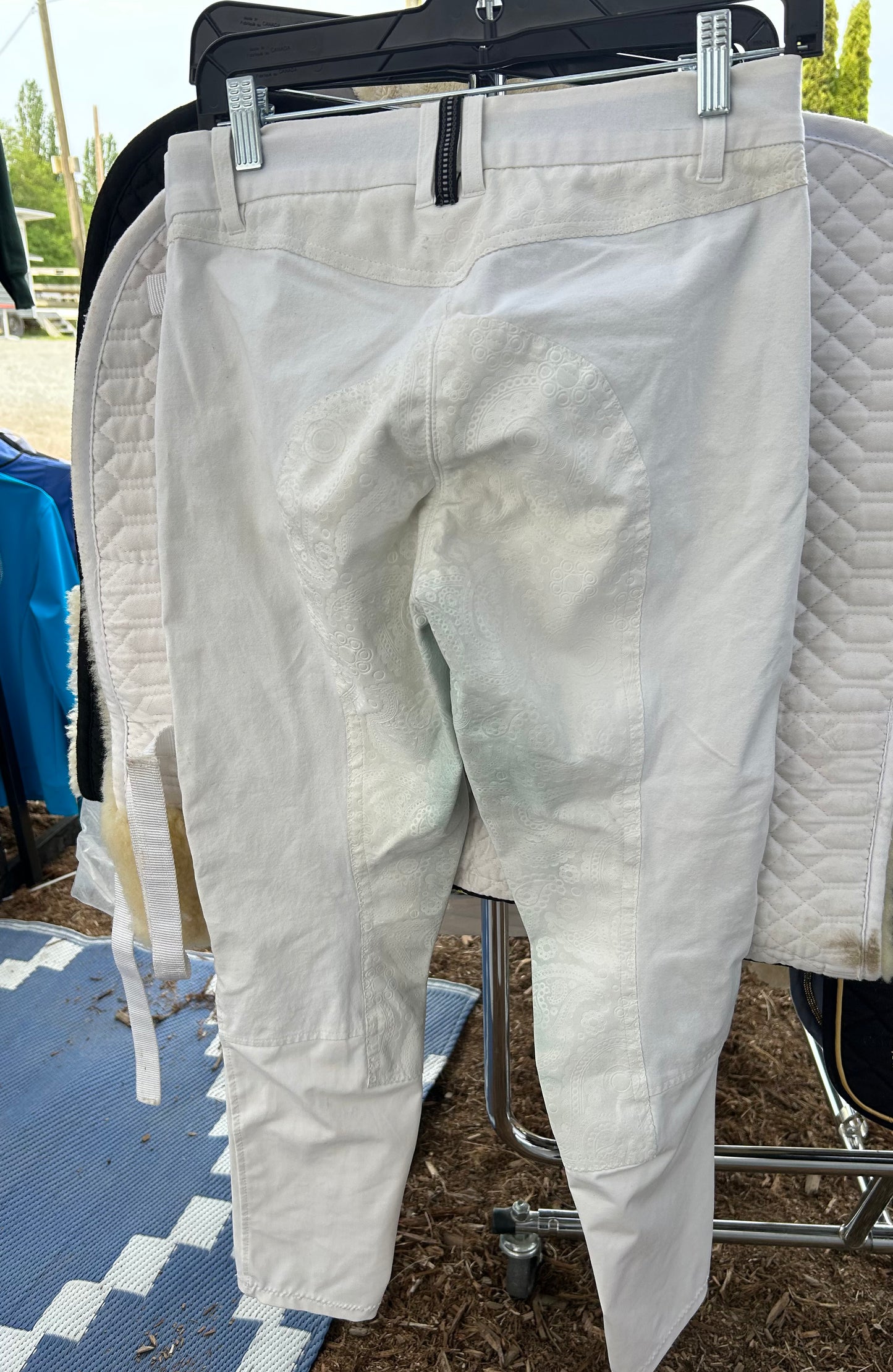 Horseware platinum size 30 white breeches