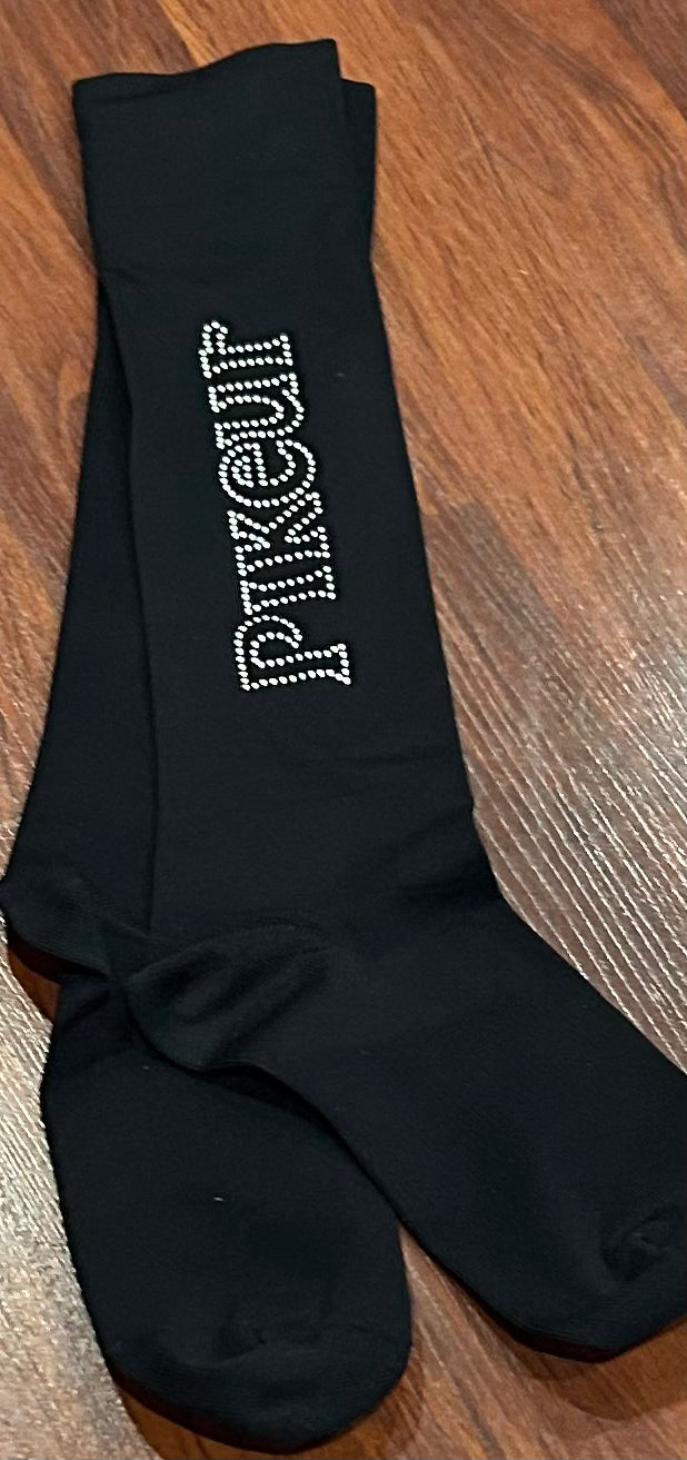 Pikeur black boot socks