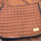 Equito cinnamon spice dressage pad with matching polo wraps