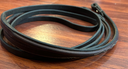 Arc De Triumph brown fancy stitch reins