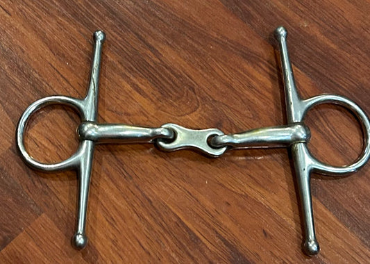 5.5” full cheek French link bit