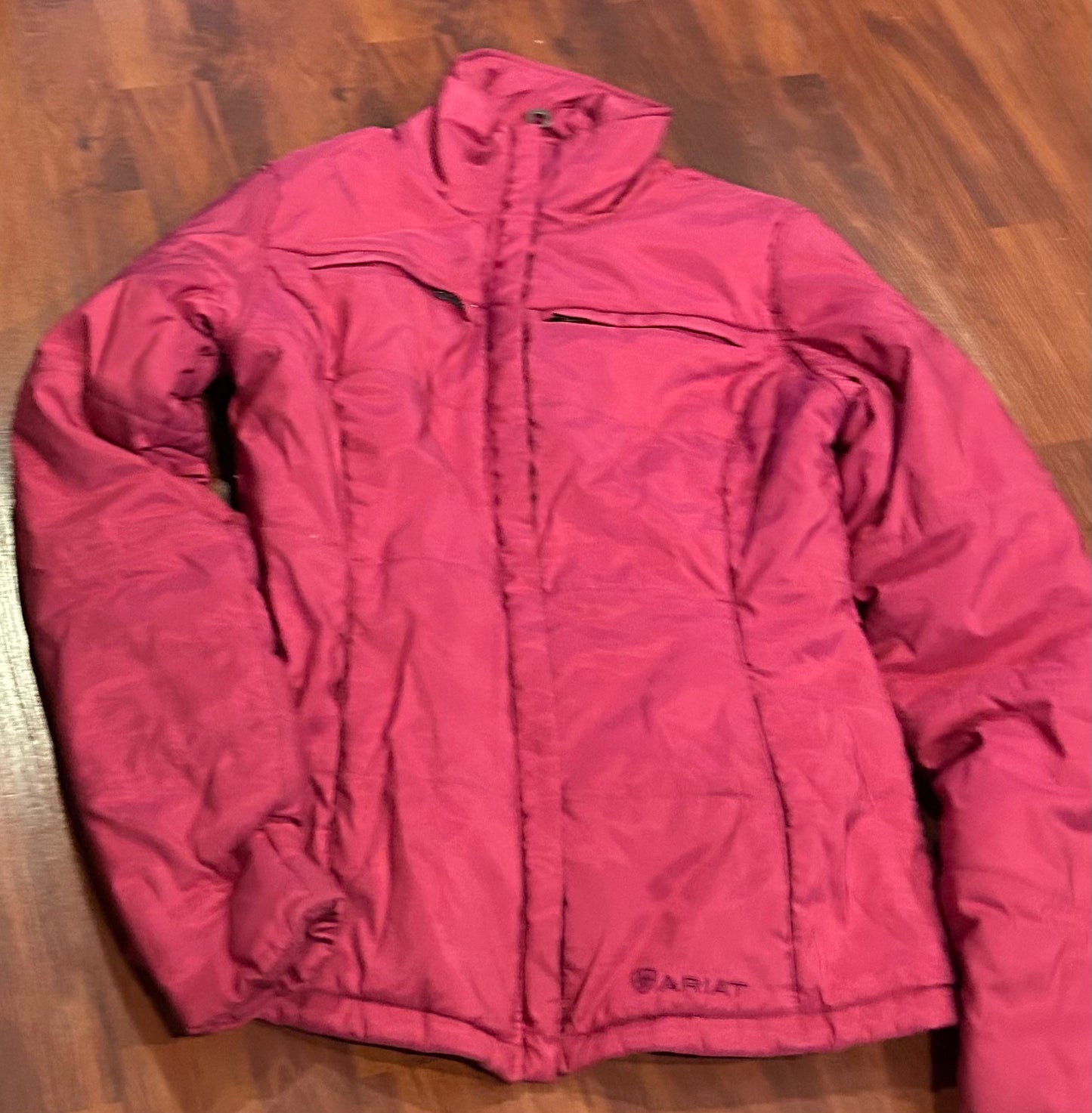 Ariat small hot pink quilted jacket