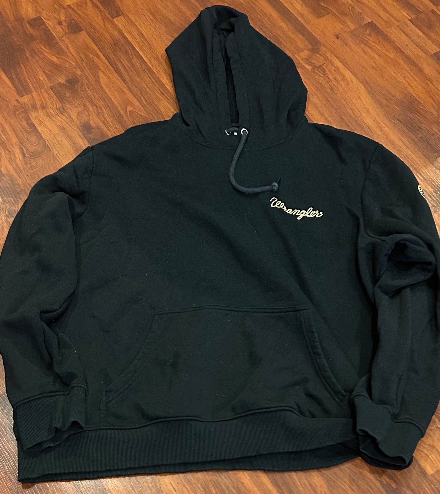 XXL wrangler black hoodie