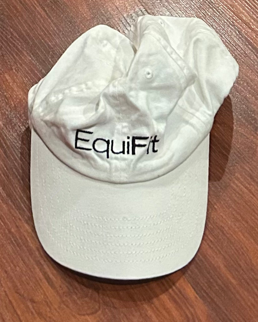 Equifit white ball cap
