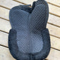 Black, large thinline trifecta marino wool half pad