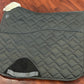 Grey with fleece lining dressage pad