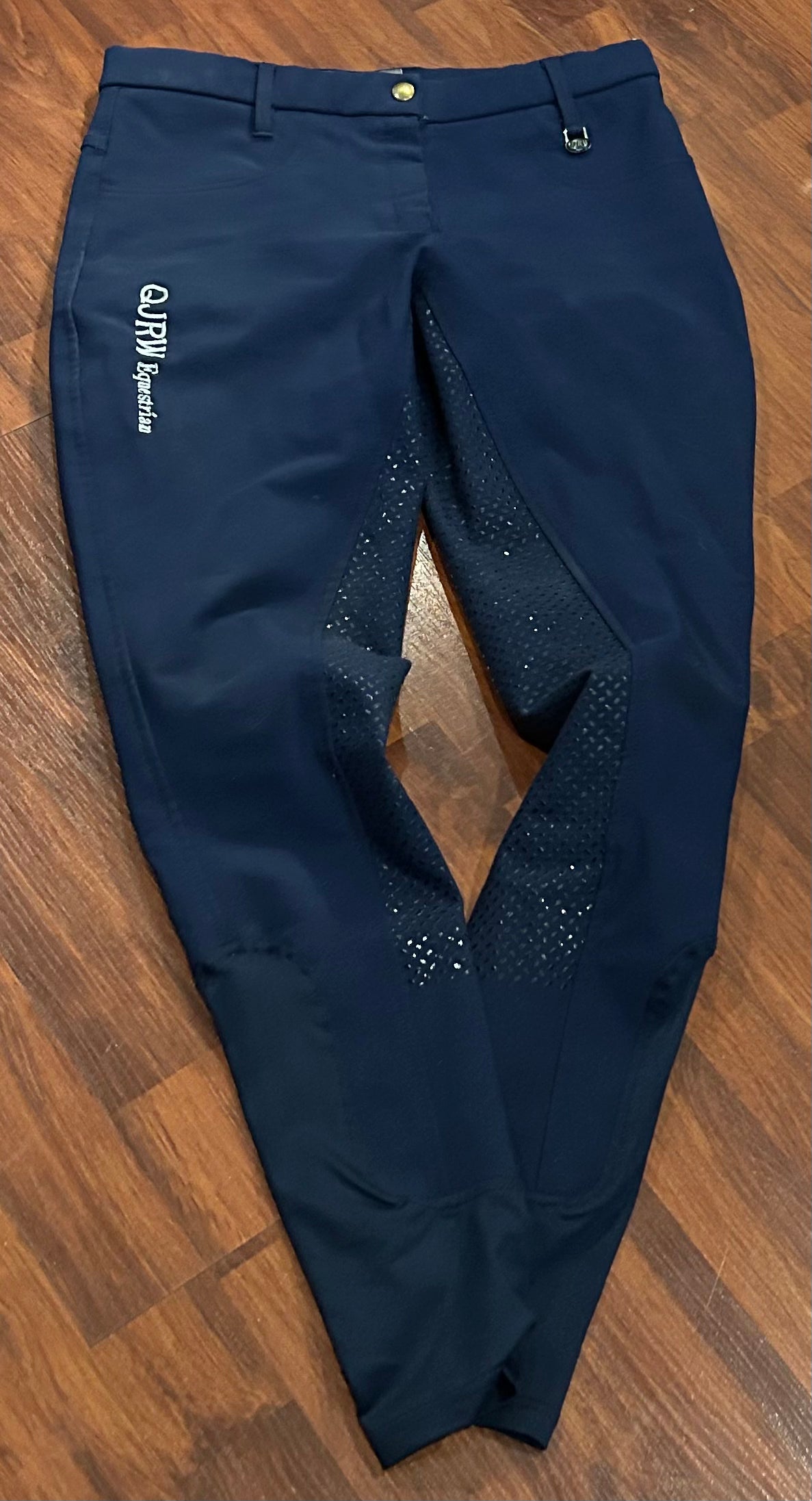 QJRW breeches size 30 navy full seat