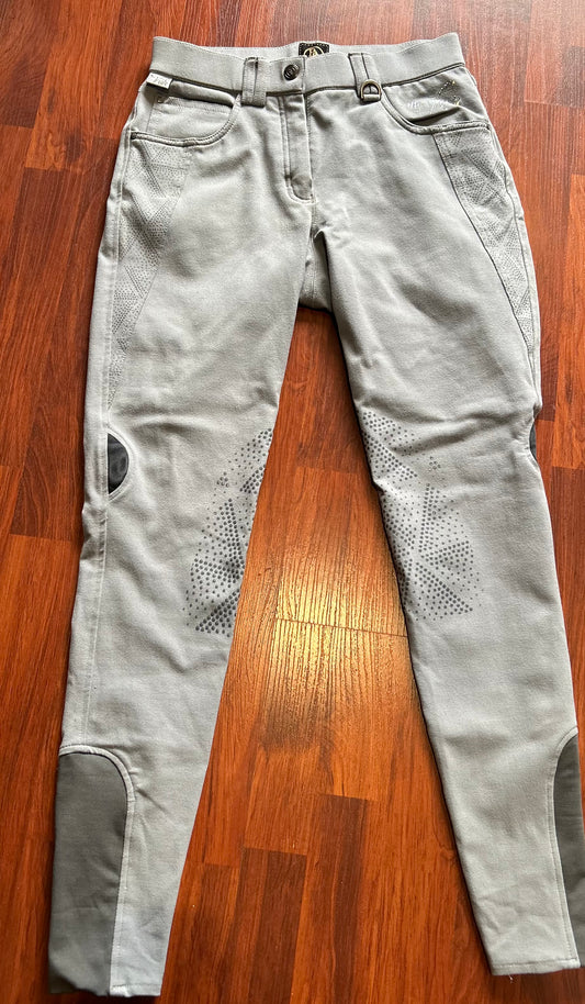 BR 26” grey knee patch breeches