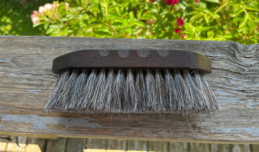 Soft bristles wood body brush