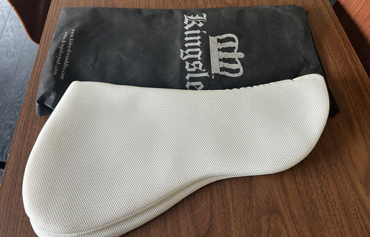Kingsley 3 layer half pad white. Thinner.