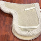 Sheepskin dressage shaped pad 17”
