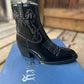 Size 39 Kingsley Sun boots black. New