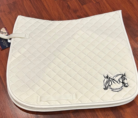 Shedrow southlabnds embroidered dressage pad quilted. New with tags