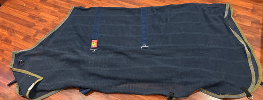 72” baker knit cooler blue