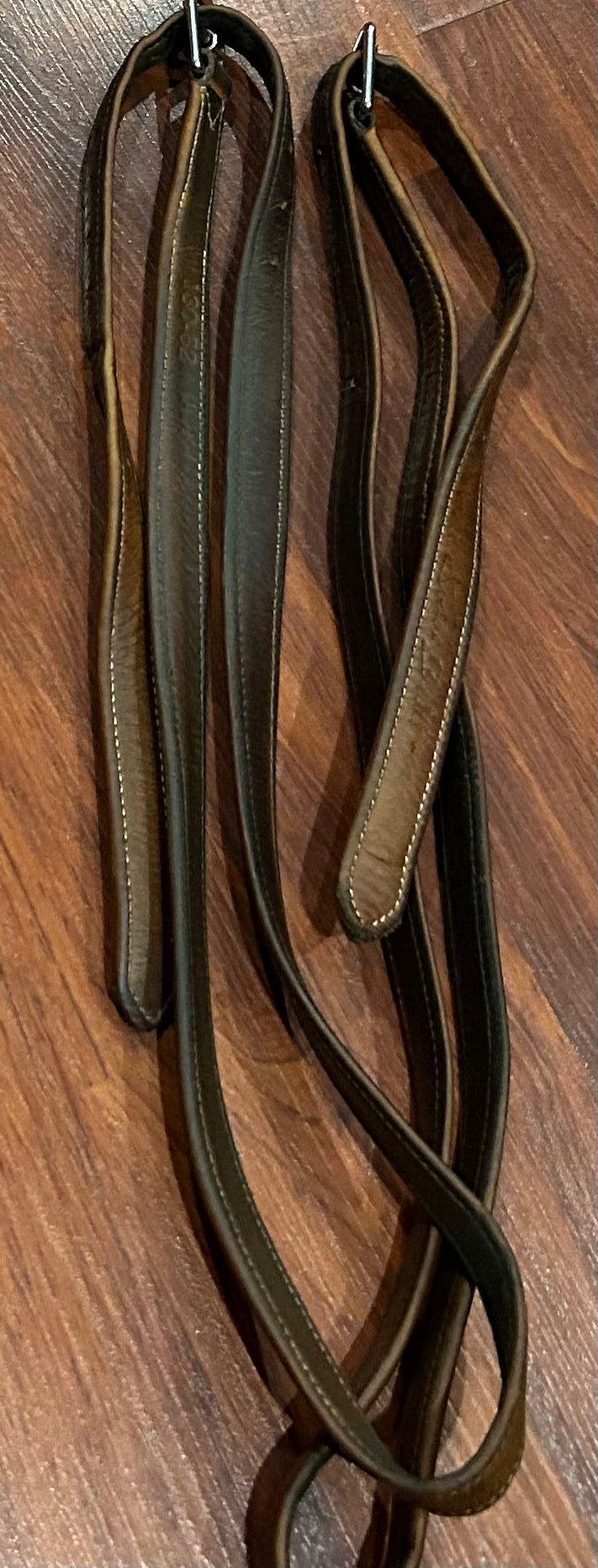 52” brown leathers.