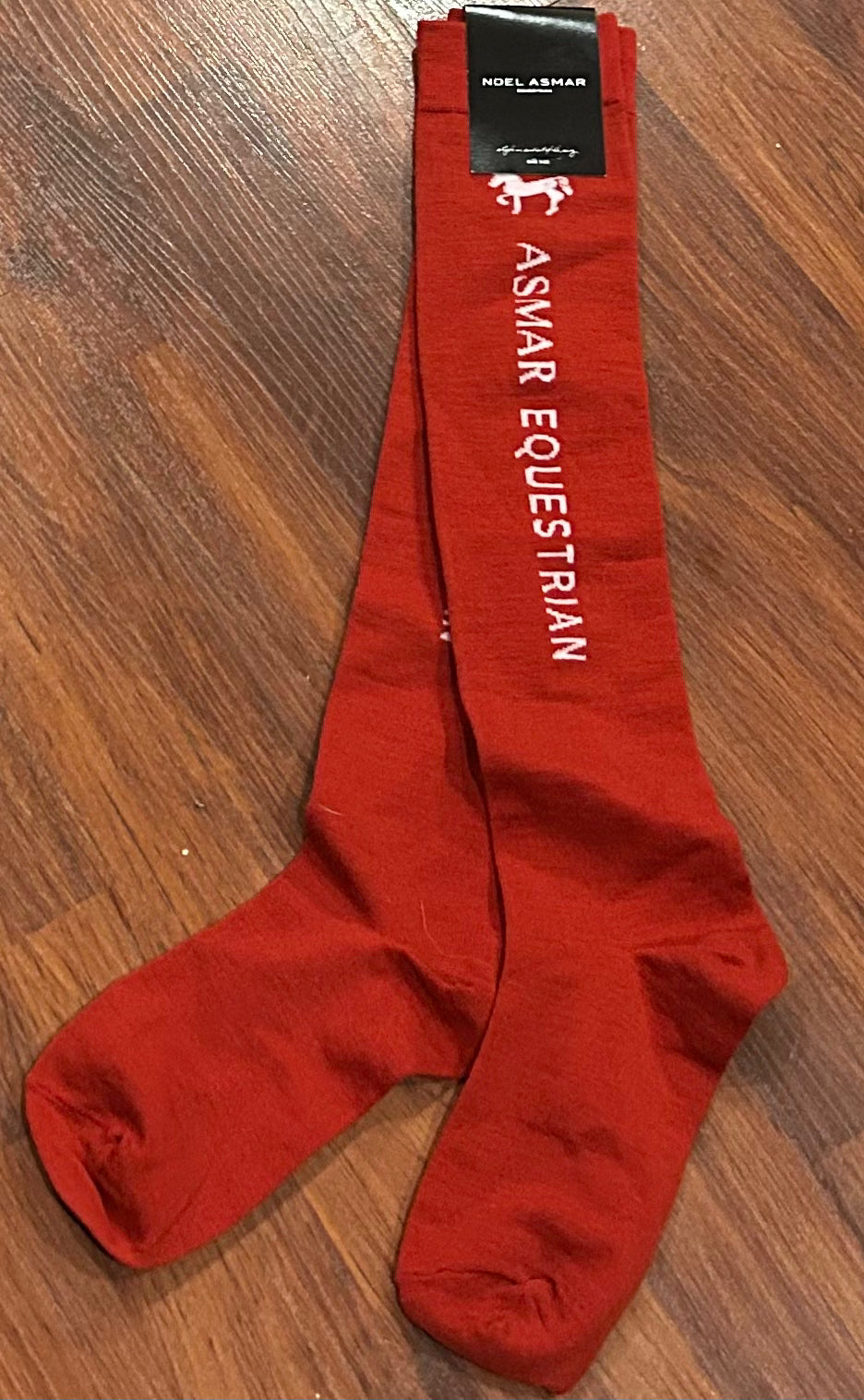 Asmar red boot socks new