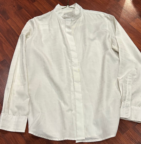 Tailored sportsman size 42 (XL) white button up show shirt