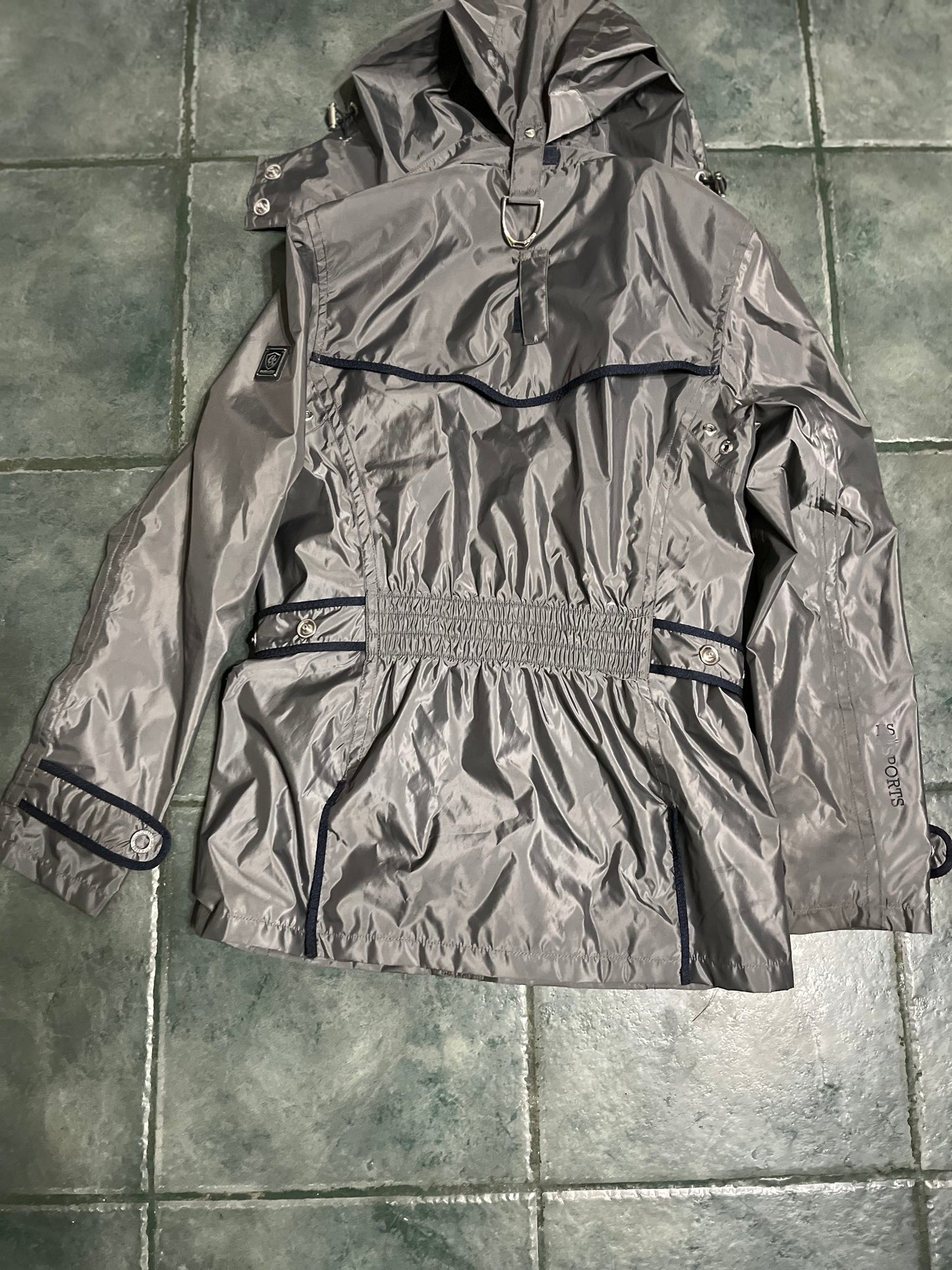 Eurostar rain jacket grey S