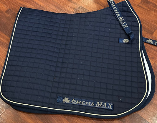 Bucas max dressage pad navy brand new