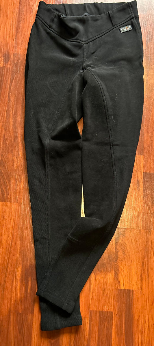 Kerrits 24” black pull on tights