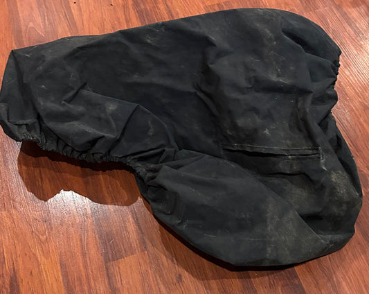 Waterproof ride-on close contact saddle cover