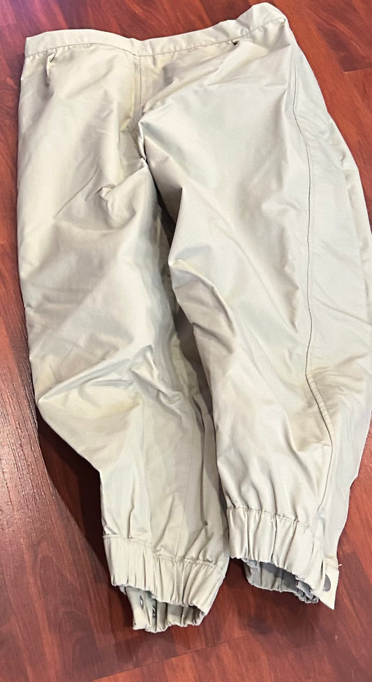 Grand Prix medium rain pants. Zip and velcro off