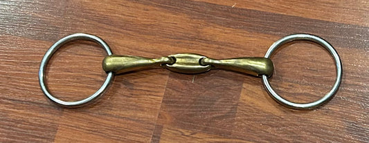 5.5” loose ring snaffle with lozenge