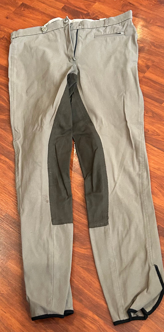 Pikeur 34 (measure 32”) brown full seat breeches