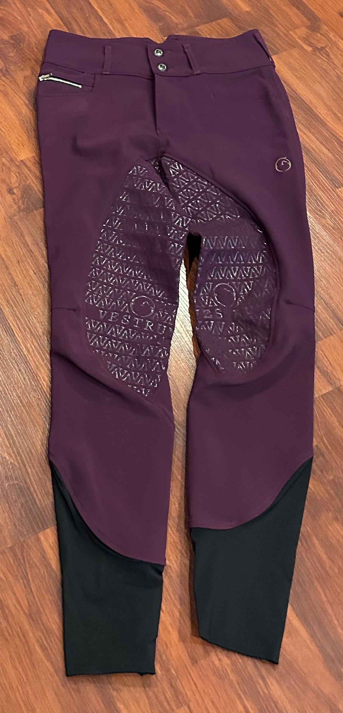 Vestrum size 24 purple full seat breeches