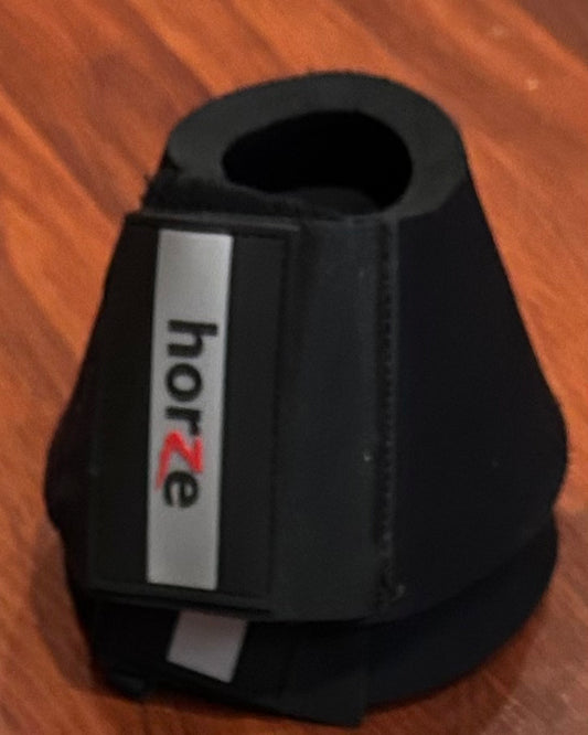 Horze small black neoprene bell boots. Thick. Brand new