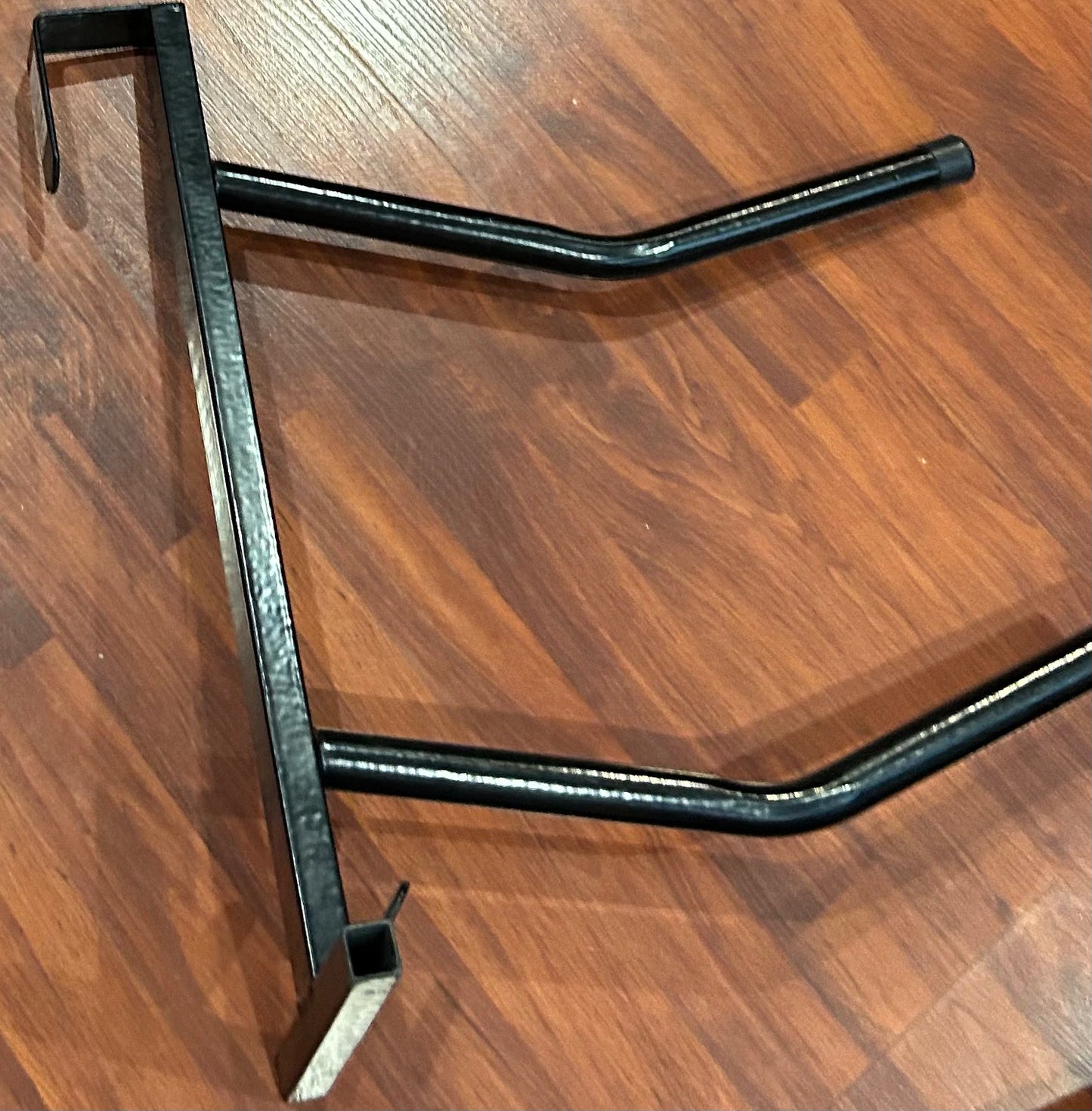 Over the door double saddle rack